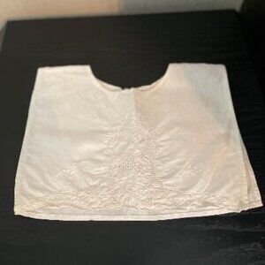Vintage Embroidered Baby/Toddler Decorative Collar/Bib